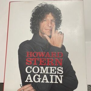 🎸3 for $10- Howard Stern Comes Again - hardcover book biography